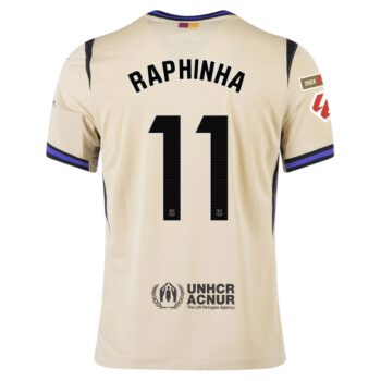 Alternative view of Maillot Barca Exterieur 2025 2026 Raphinha La Liga