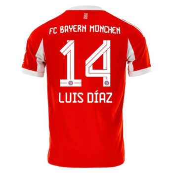 Alternative view of Maillot Bayern Munich Domicile 2025 2026 Luis Diaz