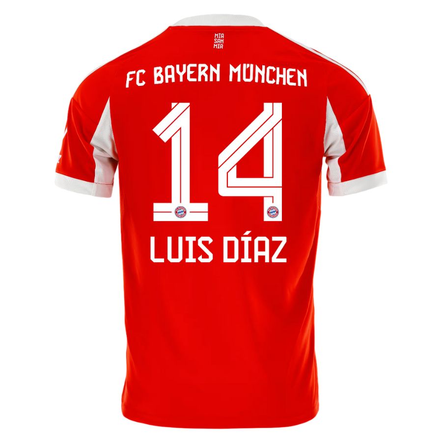 Maillot Kit Enfant Bayern Munich Domicile 2025 2026 Luis Diaz – Image 2
