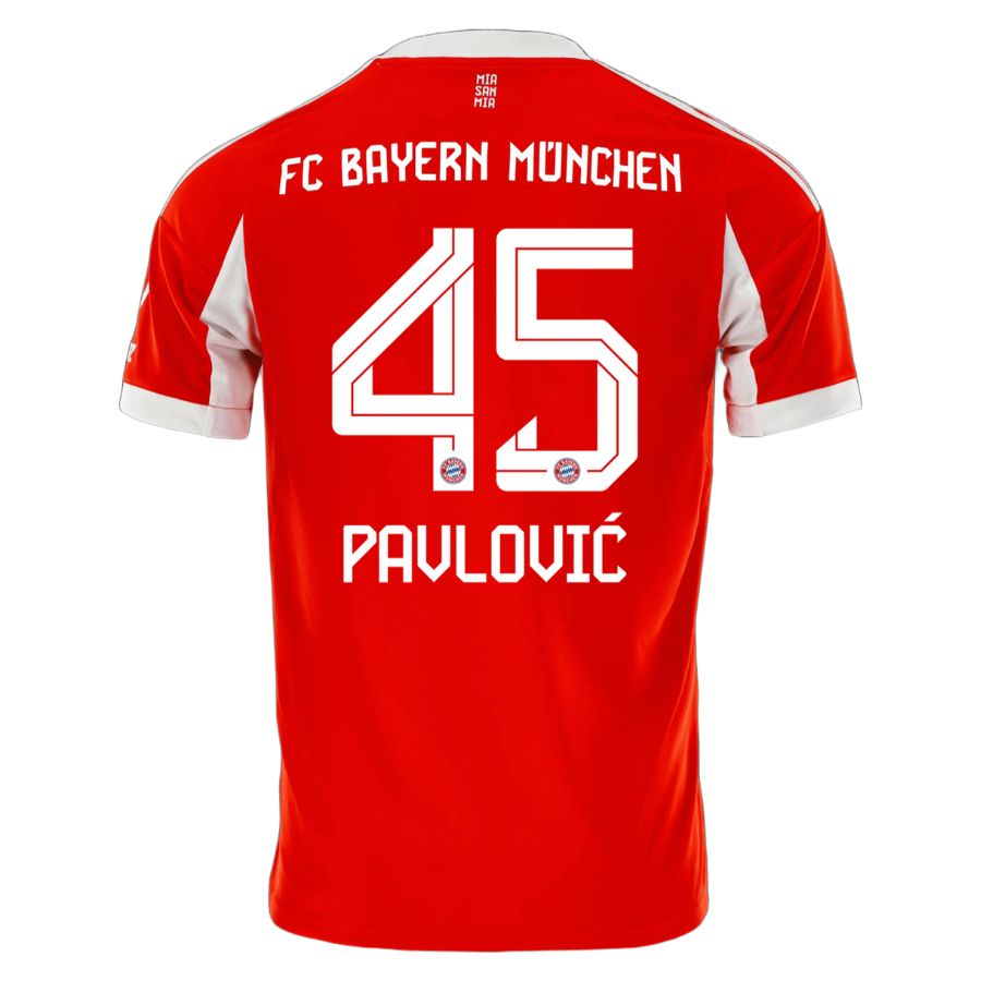 Maillot Bayern Munich Domicile 2025 2026 Pavlovic – Image 2