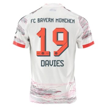 Alternative view of Maillot Bayern Munich Exterieur 2025 2026 Davies