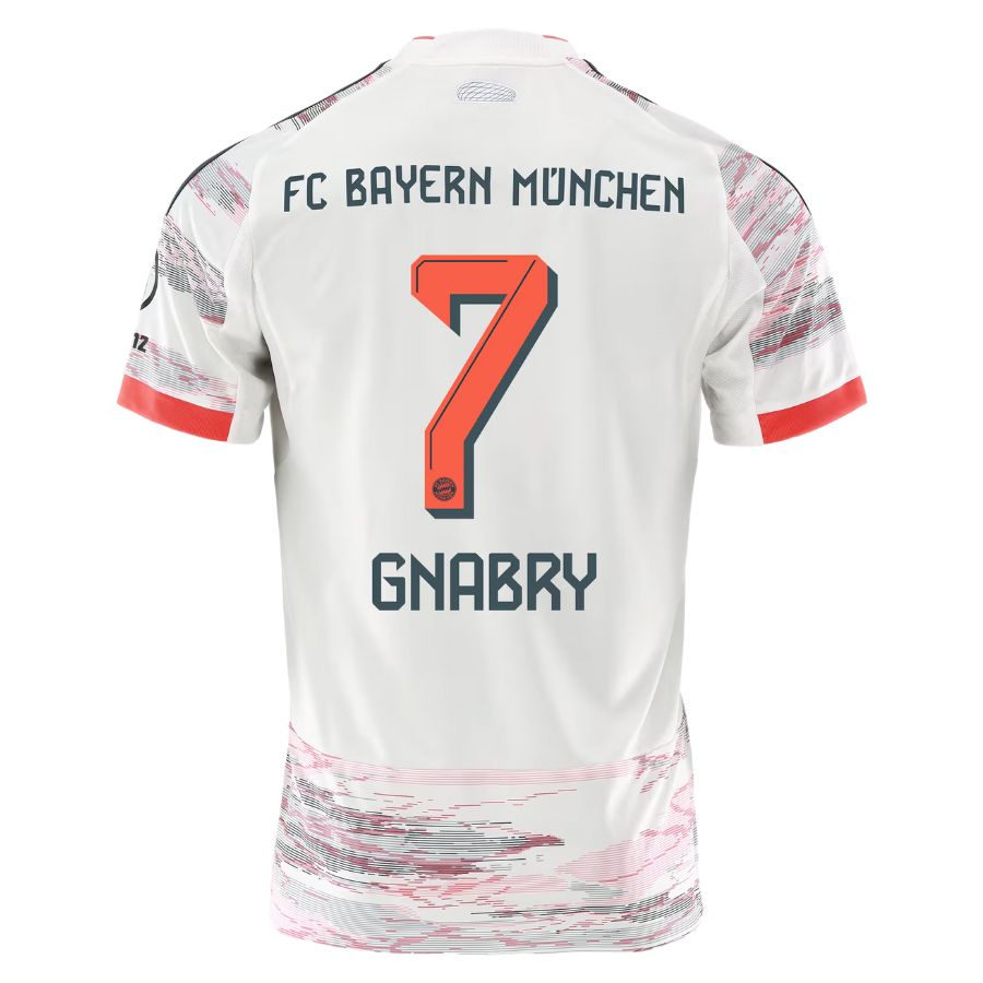 Maillot Bayern Munich Exterieur 2025 2026 Gnabry – Image 2
