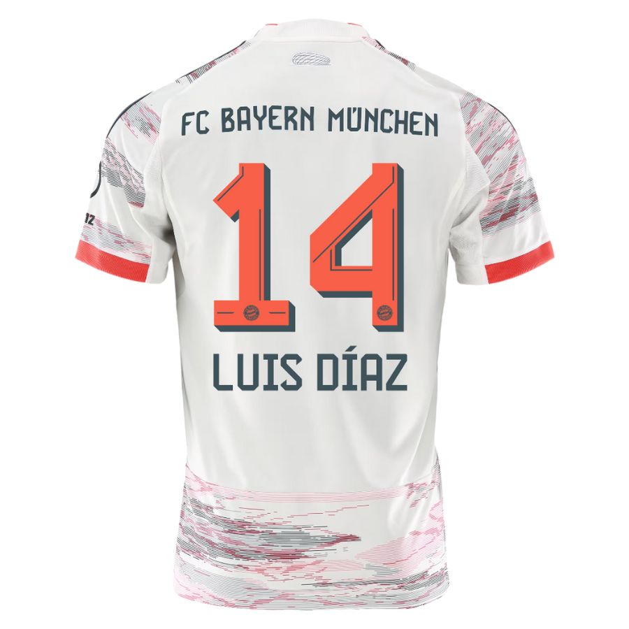Maillot Kit Enfant Bayern Munich Exterieur 2025 2026 Luis Diaz – Image 2