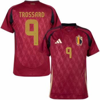 Maillot Belgique Domicile 2024 2025 Trossard