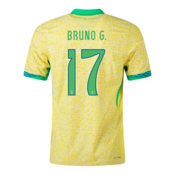 Alternative view of Maillot Bresil Domicile 2024 2025 Bruno