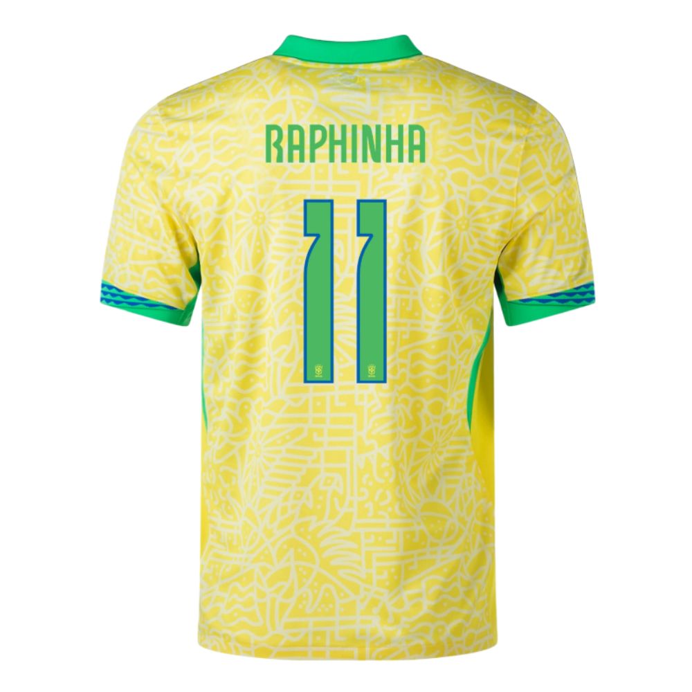 Maillot Bresil Domicile 2024 2025 Raphinha – Image 2