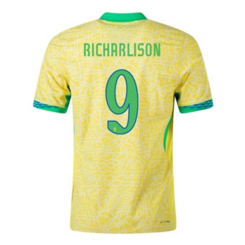 Alternative view of Maillot Bresil Domicile 2024 2025 Richarlison