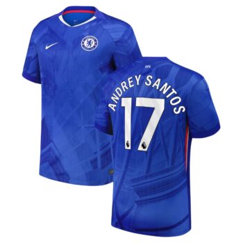 Maillot Chelsea Domicile 2025 2026 Andrey Santos