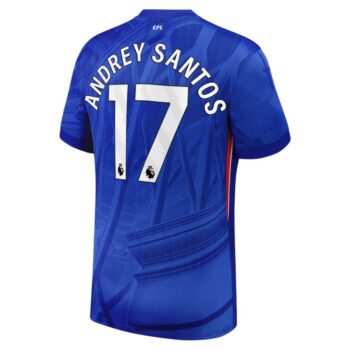 Alternative view of Maillot Chelsea Domicile 2025 2026 Andrey Santos