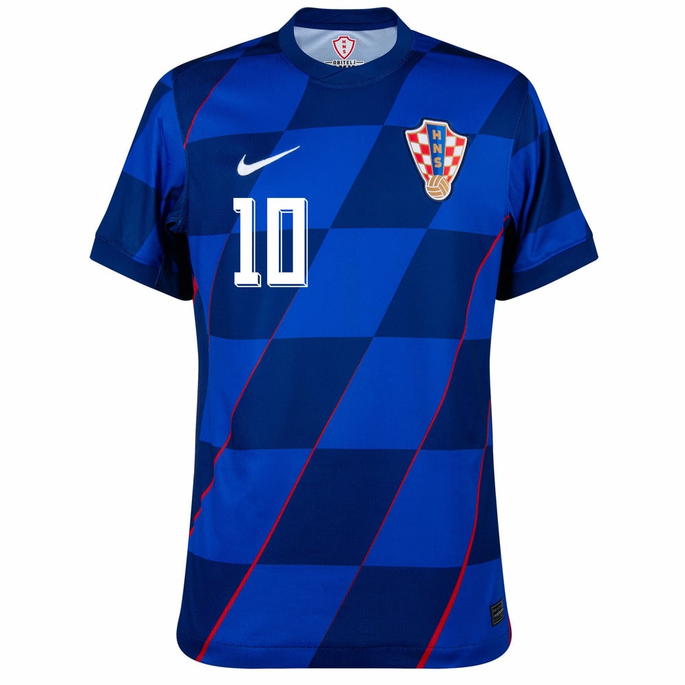 Maillot Enfant Croatie Exterieur 2024 2025 Modric – Image 3