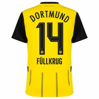 Alternative view of Maillot Dortmund Domicile 2024 2025 Fullkrug