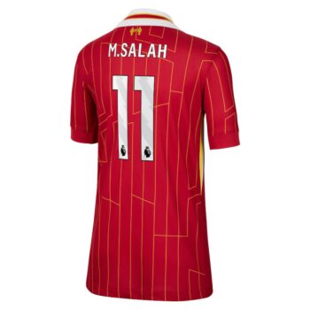 Alternative view of Maillot Kit Enfant Liverpool Domicile 2024 2025 Salah