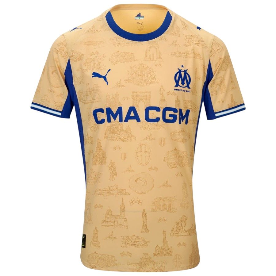 Maillot Enfant OM Fourth 2025 2026