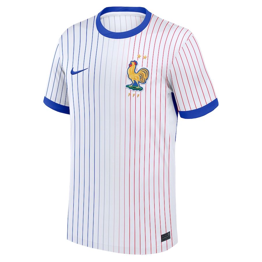 Maillot Kit Enfant Equipe de France Blanc 2024 2025 Ekitike – Image 3