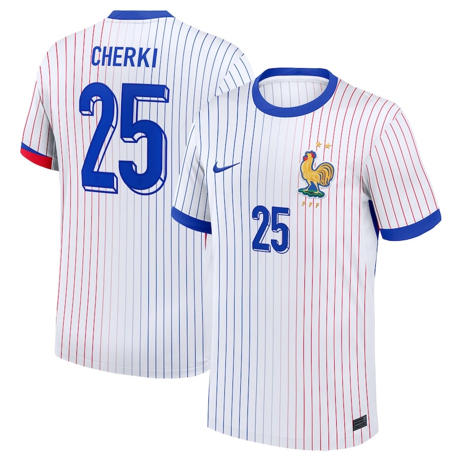 Maillot Equipe de France Extérieur 2024 2025 Cherki