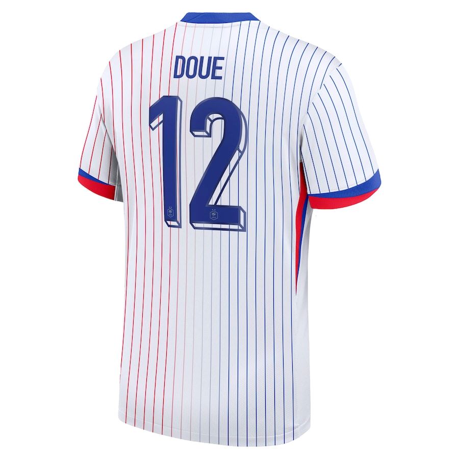 Maillot Kit Enfant Equipe de France Blanc 2024 2025 Doue – Image 2