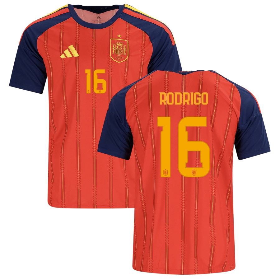 Maillot Espagne Domicile 2026 2027 Rodrigo