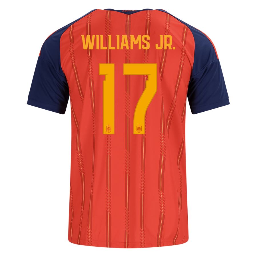 Maillot Espagne Domicile 2026 2027 Williams Jr. – Image 2