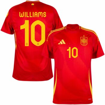 Maillot Espagne Domicile 2024 2025 Williams