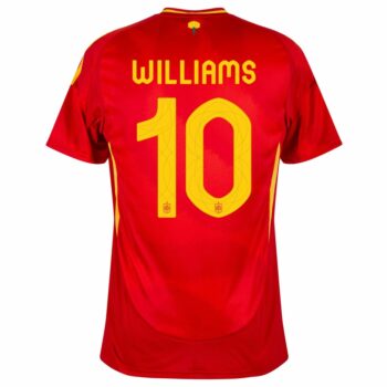 Alternative view of Maillot Espagne Domicile 2024 2025 Williams