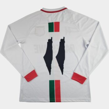 Alternative view of Maillot FC Palestine 2025 Blanc Manches Longues