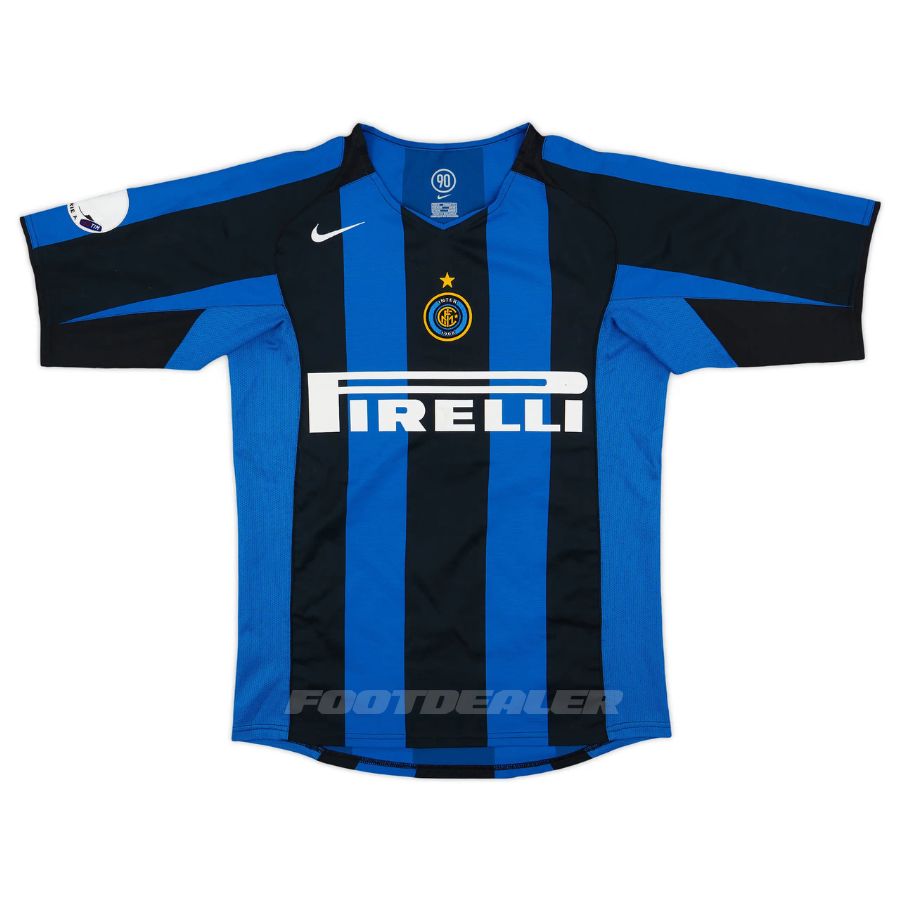 Maillot Inter Milan Domicile 2004 2005 Adriano – Image 2
