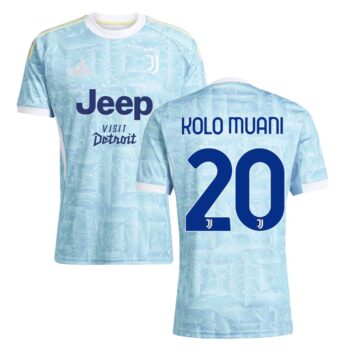 Maillot Juventus Exterieur 2025 2026 Kolo Muani