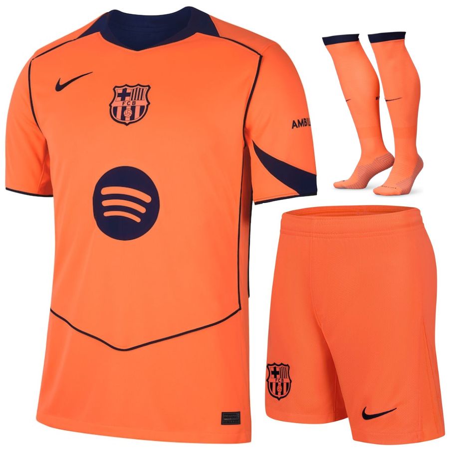 Maillot Kit Enfant Barca 2025 2026 Third