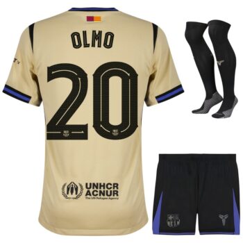 Maillot Kit Enfant Barca Exterieur 2025 2026 Olmo