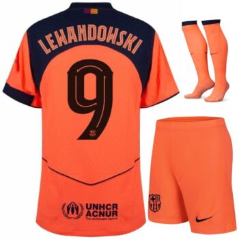 Maillot Kit Enfant Barca Third 2025 2026 Lewandowski