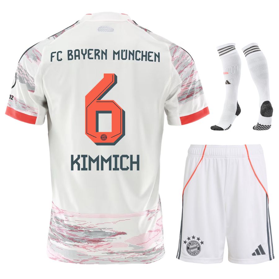 Maillot Kit Enfant Bayern Munich Exterieur 2025 2026 Kimmich