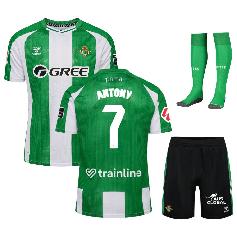 Maillot Kit Enfant Betis Seville Domicile 2025 2026 Antony
