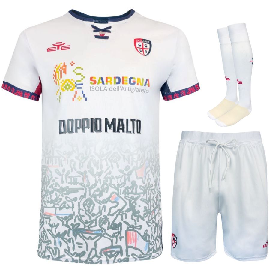Maillot Kit Enfant Cagliari Exterieur 2025 2026
