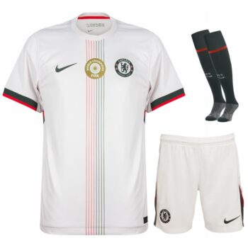 Maillot Kit Enfant Chelsea Exterieur 2025 2026 Champions du Monde Fifa
