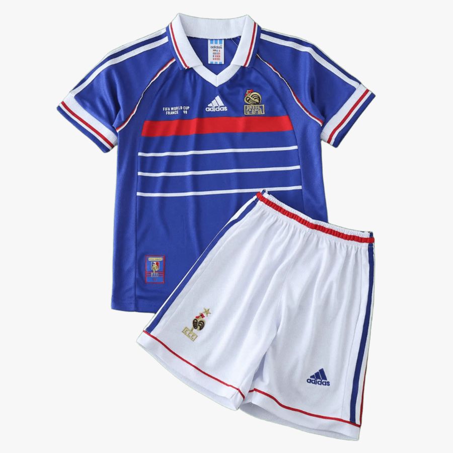 Maillot Kit Enfant Equipe de France Domicile 1998