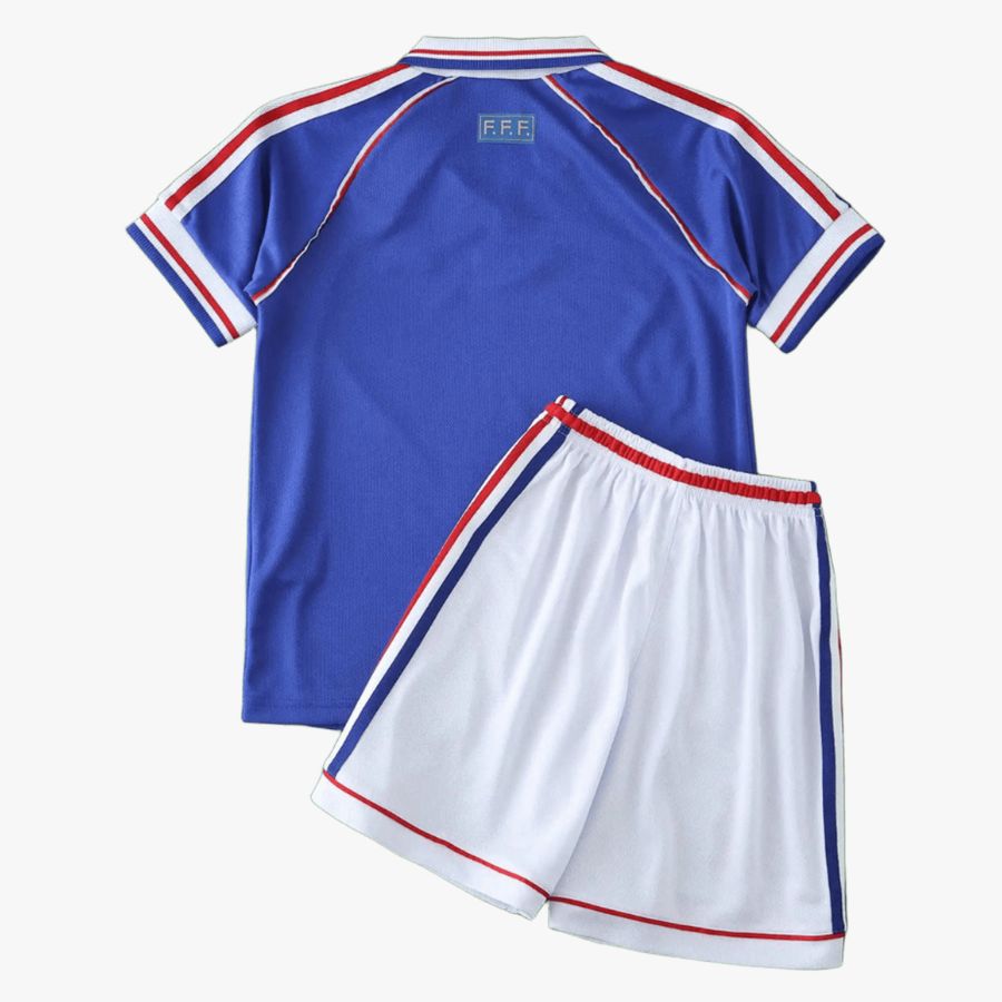Maillot Kit Enfant Equipe de France Domicile 1998 – Image 2
