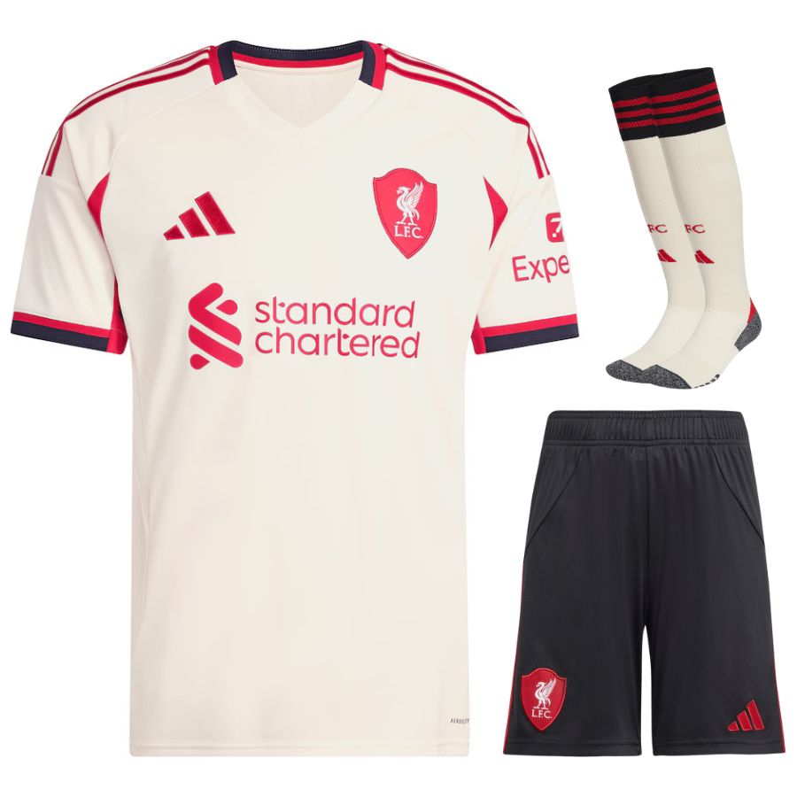 Maillot Kit Enfant Liverpool Exterieur 2025 2026