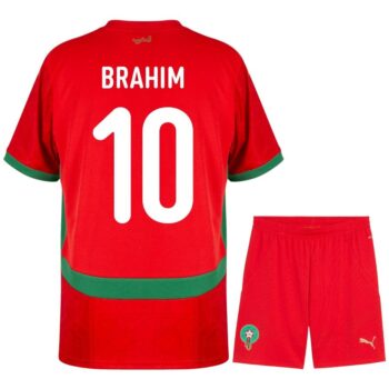 Maillot Kit Enfant Maroc Domicile 2025 2026  Brahim