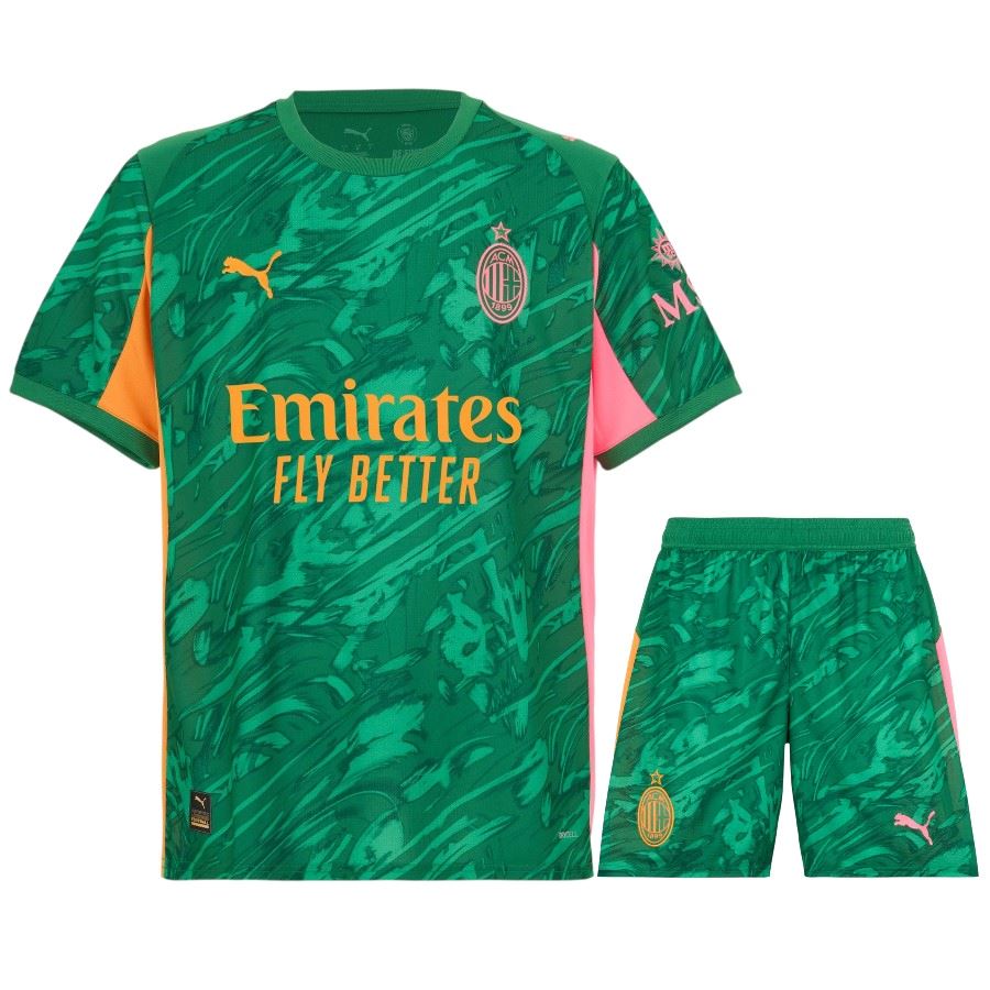 Maillot Kit Enfant Milan AC Third 2025 2026 Gardien