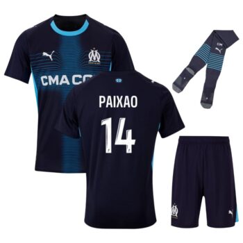 Maillot Kit Enfant OM Exterieur 2025 2026 Paixao