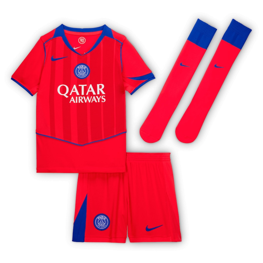 Maillot Kit Enfant PSG Third 2025 2026 Désiré Doué – Image 3