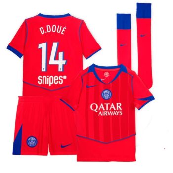 Maillot Kit Enfant PSG Third 2025 2026 Désiré Doué