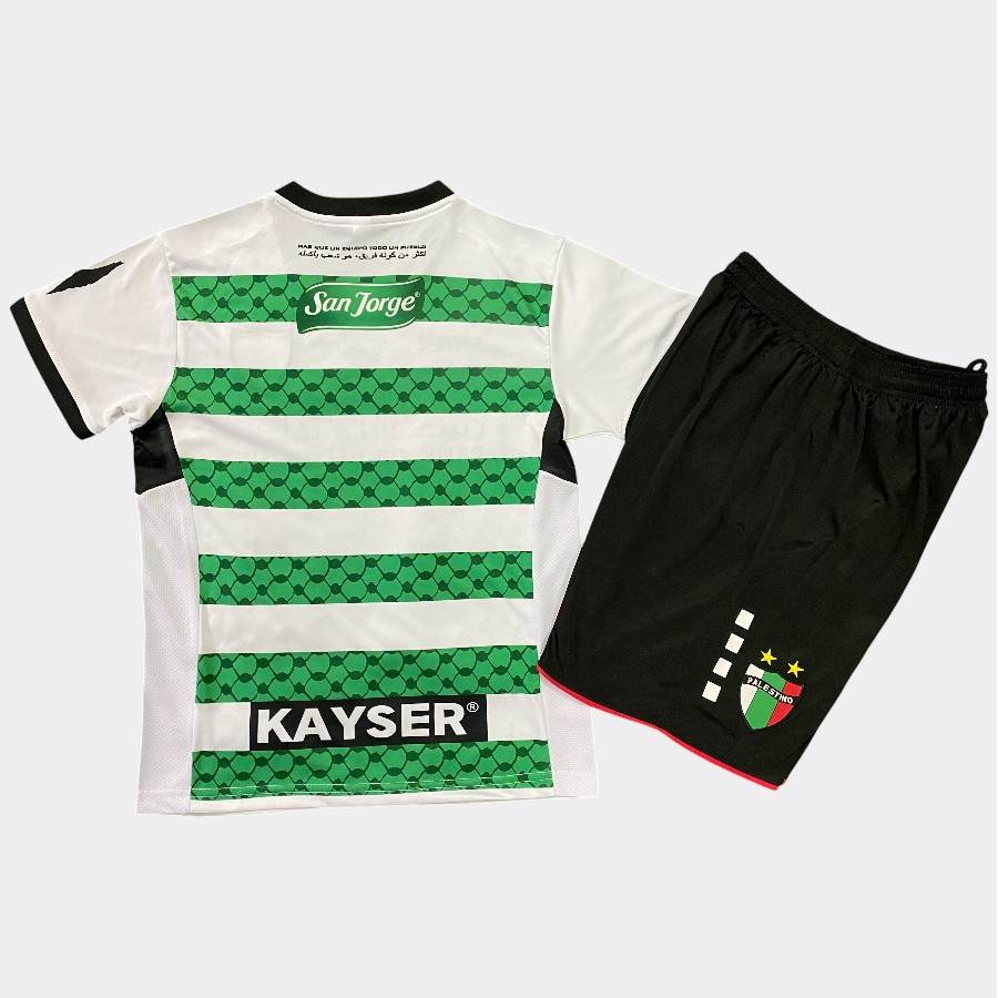 Maillot Kit Enfant Palestino CL Third Celtics 2024 2025 – Image 2