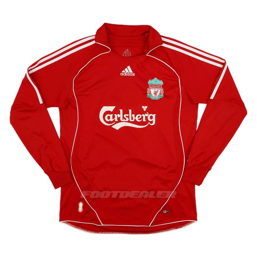 Maillot Liverpool Domicile 2006 2008 Torres Manches Longues – Image 2