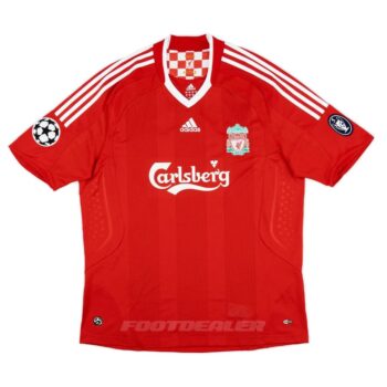 Alternative view of Maillot Liverpool Domicile 2008 2010 Gerrard
