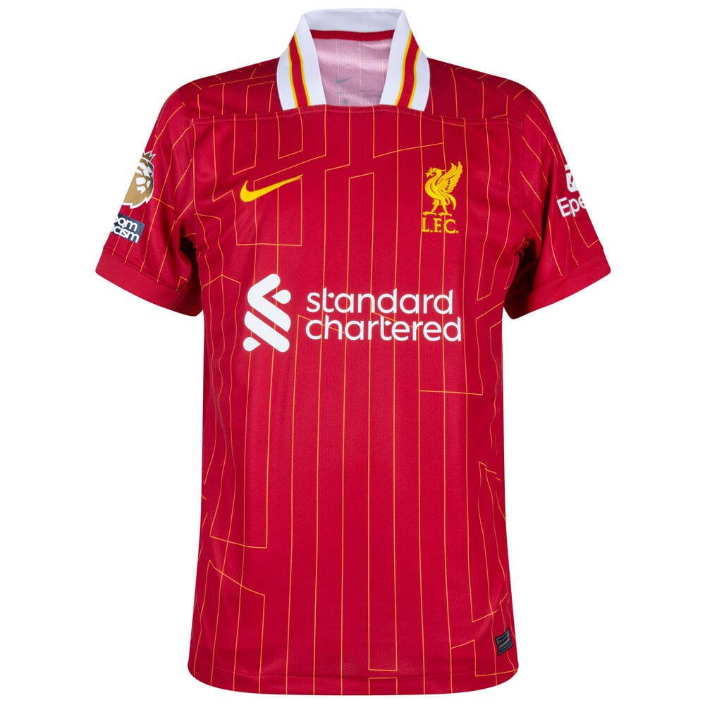 Maillot Enfant Liverpool Domicile 2024 2025 Winners Trophy – Image 3