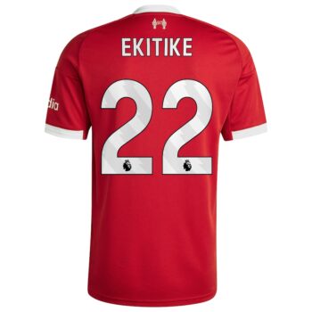 Alternative view of Maillot Kit Enfant Liverpool Domicile 2025 2026 EKITIKE