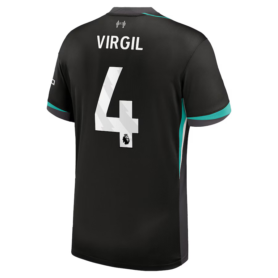 Maillot Kit Enfant Liverpool Exterieur 2024 2025 Virgil – Image 2