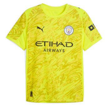 Maillot Manchester City Domicile 2025 2026 Gardien Jaune