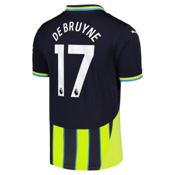 Alternative view of Maillot Kit Enfant Manchester City Exterieur 2024 2025 De Bruyne